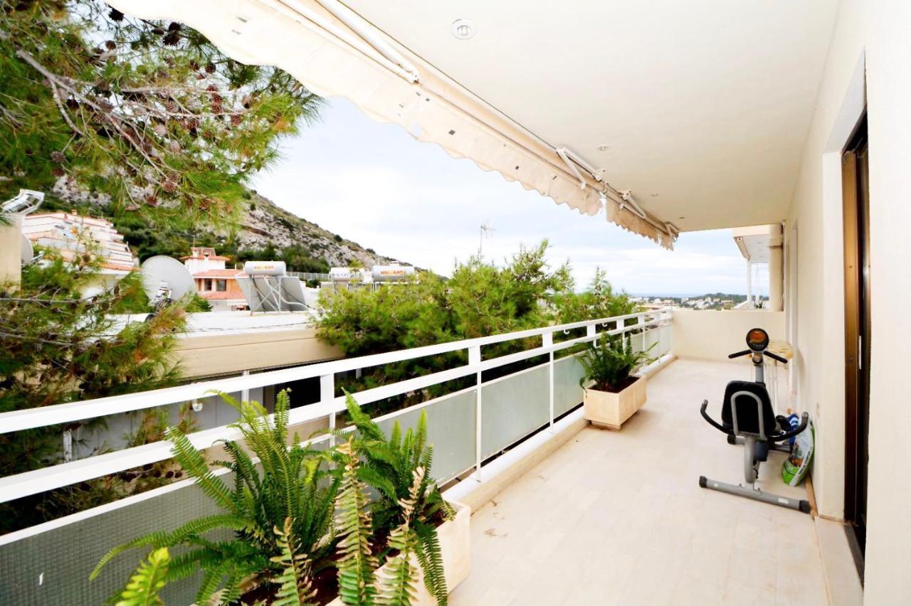 Villasonboard Vouliagmeni Penthouse Veranda Sea-View & Beach Athena Bagian luar foto