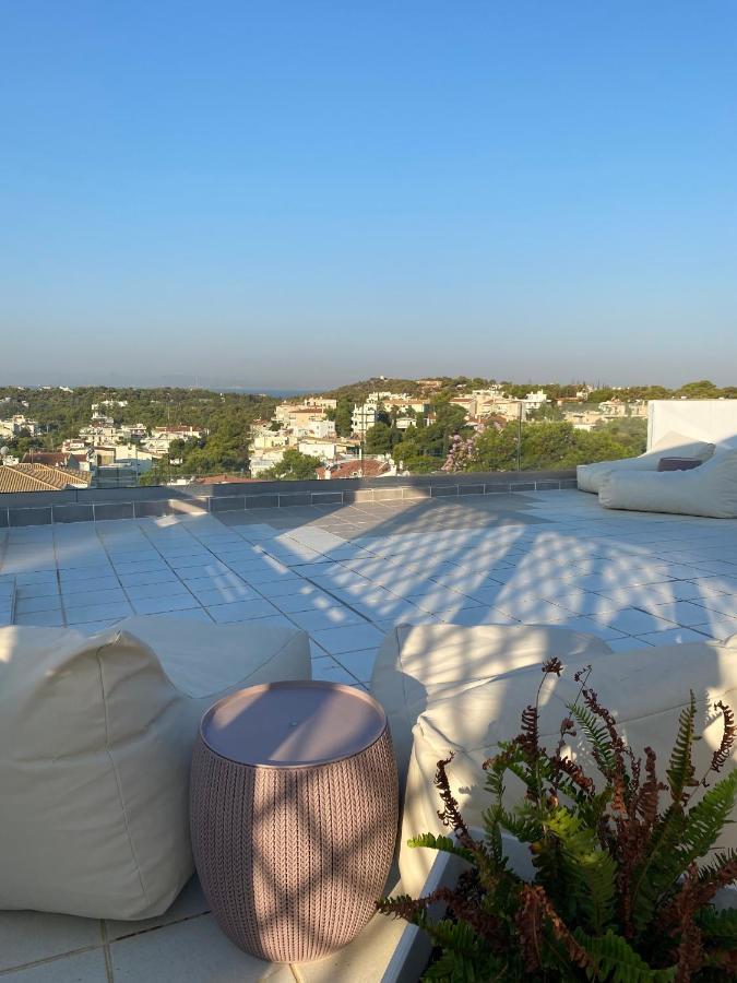 Villasonboard Vouliagmeni Penthouse Veranda Sea-View & Beach Athena Bagian luar foto