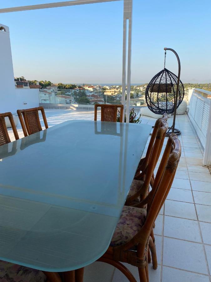 Villasonboard Vouliagmeni Penthouse Veranda Sea-View & Beach Athena Bagian luar foto